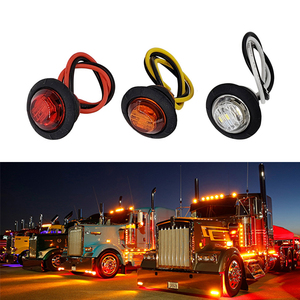 12V remolque lado marcador indicadores luces para Auto coche autobús camioneta advertencia de luces de señal lámpara - Product Image 1