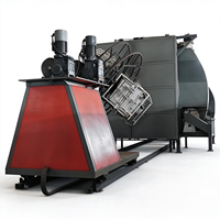 Machine de rotomoulage automatique pour aires de jeux, four de moulage par rotation Jinxiushanhe