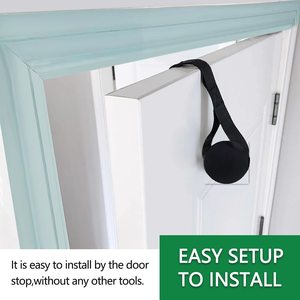 Appareil de traction cervicale à domicile, portable, à accrocher à la porte, hamac pour étirements du cou, pour la physiothérapie du cou, soulagement de la douleur - Product Image 4