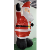 Père Noël gonflable de 8 pieds, décoration de Noël gonflable pour jardin extérieur, fête de fin d'année
