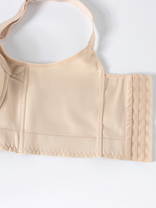 Sujetador de Talla Grande para Mujer, Copa Profunda, Moldeador, Sin Varillas, Cobertura Completa en la Espalda, Sujetador Push-Up con Relleno, Copa F, Copa E - Product Image 6