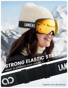 <span class=keywords><strong>Masque</strong></span> de <span class=keywords><strong>ski</strong></span> Lamicall SG02 OEM avec revêtement miroir, anti-buée, UV400, <span class=keywords><strong>OTG</strong></span>, pour snowboard, lentille sphérique, pour les jours ensoleillés et nuageux - Product Image 4