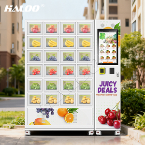 Distributeur automatique intelligent de nourriture pour agriculteurs, casier réfrigéré pour fruits avec paiement par carte de crédit, matériau métallique, fonction SDK - Product Image 4