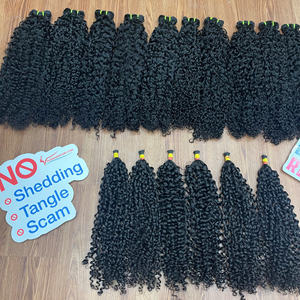 Coiffures tendance : Cheveux humains 100% vietnamiens, style Steam Pixie Curl, sans perte ni nœuds - Product Image 4