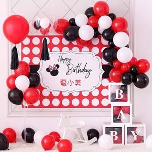 निर्माता बेचता नए दौर रूसी 18 इंच 1st खुश जन्मदिन गुब्बारा सेट - Product Image 1