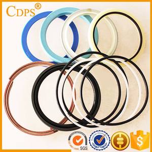 KOBELCO Kit di riparazione per escavatore SK200-8 Kit di tenuta del braccio del cilindro idraulico NBR + PTFE OEM YN01V00175R300 - Product Image 4