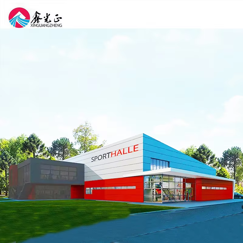 Prefabricated Metal Construction Building Steel Structure