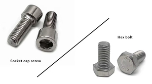 M2m4 kẽm mạ thép không gỉ Hex đầu Lớp Một chất lượng cao bu lông - Product Image 2