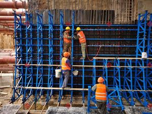 Reusable Plastic Formwork 80-100 Times Lightweight Formwork for Wall China Supplier - Product Image 1