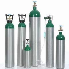 Cilindros portátiles Médico 10L a 40L Cilindro de gas de aluminio de oxígeno - Product Image 2