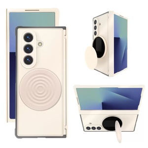 Para <span class=keywords><strong>Samsung</strong></span> Zfold 7 360 °   Funda Protectora Giratoria para Teléfono <span class=keywords><strong>Samsung</strong></span> Z Fold 8 7, Funda Resistente <span class=keywords><strong>a</strong></span> Impactos con Soporte Plegable - Product Image 2
