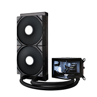 Nouveau TRYX PANORAMA 240 3D AMOLED affichage 2K écran Rotabale CPU refroidisseur d'eau pour PC de jeu refroidissement AIO CPU refroidisseur avec écran