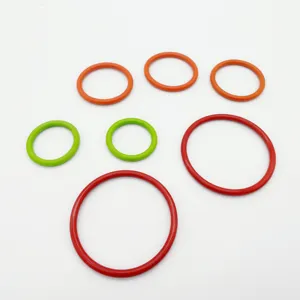 4 Inch Flat Chloroprene Marco NBR Silicone Rubber O Ring Design For Oil Machine