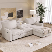 Sofá Cama Extraíble Moderno para Sala de Estar, Sofá Cama Convertible Multifuncional, Sofá Cama para Dormir, Sofás para Sala de Estar