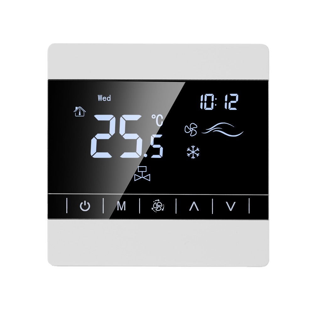 Энергоэффективный термостат HVAC 625 гибкий квадратный регулятор температуры для проекта графического дизайна кондиционера