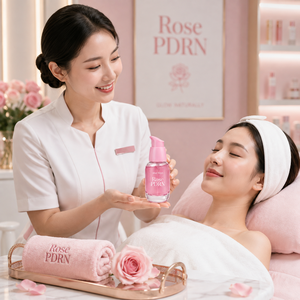 Suero Facial Hidratante con PDRN de Rosa, Directo de Fábrica, Nuevo 2026, OEM ODM, Etiqueta Privada, Cuidado de la Piel - Product Image 2