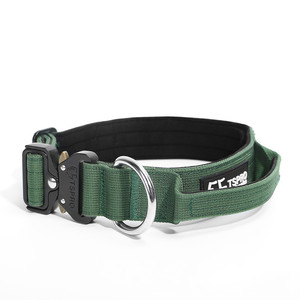 Yüksek kalite ağır Metal toka dayanıklı taktik köpek tasması köpek tasması büyük köpekler için naylon pet yaka - Product Image 3