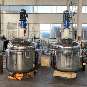 سعر خزان خلط كيميائي صناعي من الفولاذ المقاوم للصدأ بسعة 50 لتر، 100 لتر، 500 لتر، 1000 لتر، 5000 لتر، 10000 لتر مع غلاف حراري ومحرك تقليب - Product Image 6