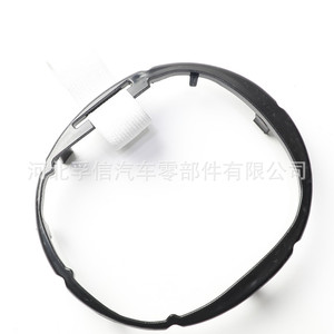 Cache-poussière de levier de vitesses Fiat 500 500c en plastique noir, pièce auto - Product Image 1