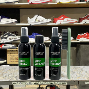 ชุดดูแลรองเท้าแบบพรีเมียม <span class=keywords><strong>ผล</strong></span>ิตตามสั่ง เป็นมิตรกับสิ่งแวดล้อม ชุดทำความสะอาดรองเท้าผ้าใบแบบธรรมชาติ พร้อมน้ำยาขจัดคราบ - Product Image 4