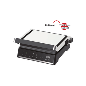 Griglia a Contatto Elettrica a 4 Fette, Barbecue Elettrico da Interno, Pressa per <span class=keywords><strong>Panini</strong></span> con Display LCD, Scaldavivande Elettrico per Uso Domestico - Product Image 2