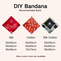 Op maat gemaakte duivel paisley print katoenen bandana sjaal outdoor hiphop stijl multifunctioneel aangepast logo machinaal gehaakt hoge kwaliteit