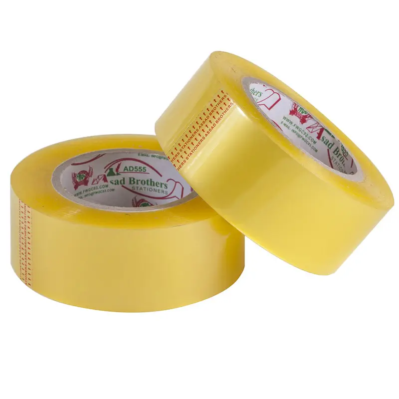 strong clear BOPP adhesive packing tape on tape