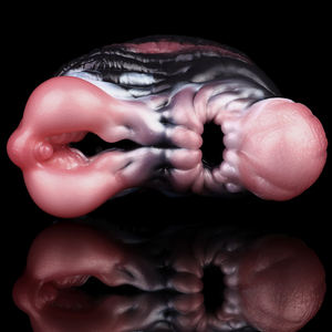 เครื่องช่วยตัวเองสำหรับผู้ชายเครื่องสำเร็จความใคร่แบบนุ่มช่องสองช่อง - Product Image 2