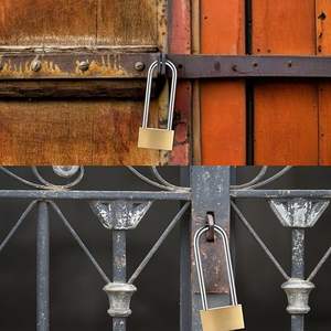 एंटी-चोरी ठोस पीतल पैडलॉक 40 मिमी अतिरिक्त लंबे शकल पैड लॉक - Product Image 3