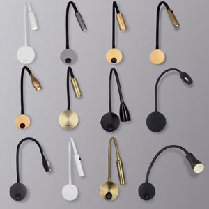 Lámpara de Pared Moderna con Cuello de Cisne para Lectura Junto a la Cama, Lámpara de Pared para Hotel, Lámpara de Pared LED de Interior Moderna, Gran Venta, Buen <span class=keywords><strong>Precio</strong></span> - Product Image 1