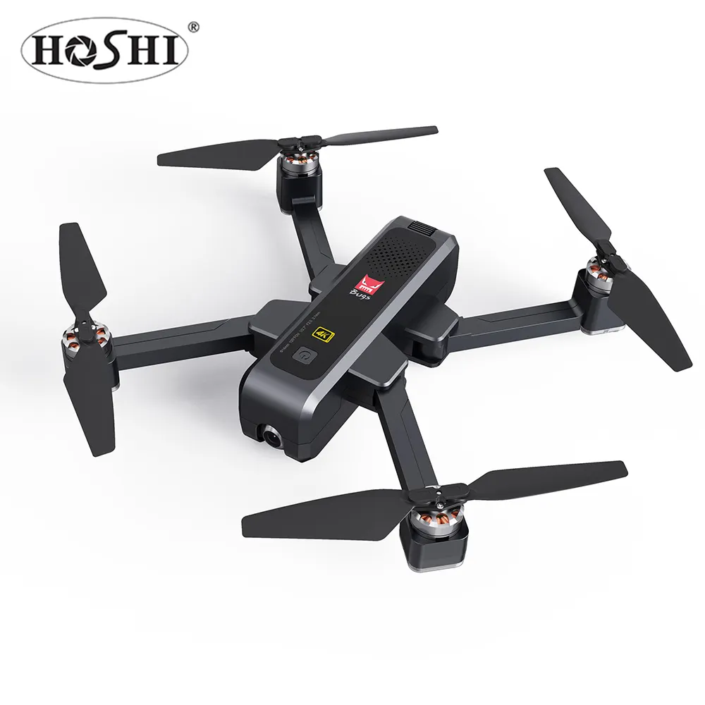 HOSHI NEW MJX B4W 4K Bugs 4W GPS RC Helicopter Brushless Foldable RC Drone Wifi 5G FPV With HD Camera Quadcopter VS X8 Drone BLK