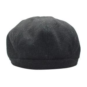 Custom Autumn Winter Classic Solid <strong>Flat</strong> Peaked Newsboy Wool <strong>Cap</strong> Men <strong>Women</strong> Painter Octagonal Beret <strong>Cap</strong> - Product Image 5