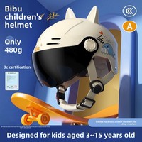 Casque ABS pour enfants, casque de sécurité spécifique pour trottinette électrique, pour les enfants de 3 à 15 ans, utilisation estivale