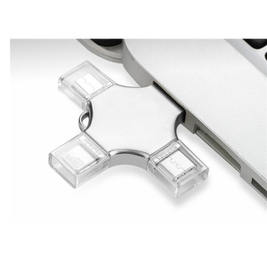 فلاش <span class=keywords><strong>USB</strong></span> معدني مزدوج من النوع C للطباعة بالتسامي، <span class=keywords><strong>USB</strong></span> 2.0 <span class=keywords><strong>OTG</strong></span>، فلاش <span class=keywords><strong>USB</strong></span> 3.0 عالي السرعة قابل للدوران - Product Image 2