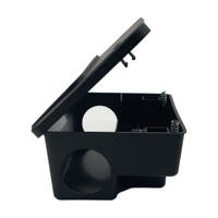 Piège à rongeurs en plastique réutilisable à capture multiple, cage de contrôle des nuisibles à état solide pour les souris et les rats, pour une utilisation à la ferme et comme station d'appât