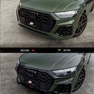 2021 + Audi <span class=keywords><strong>Q5</strong></span>/Q5L élégant carbone Bodykit nouvelle condition avant lèvre arrière diffuseur Spoiler miroir couverture échappement conseils pare-chocs à visser - Product Image 4