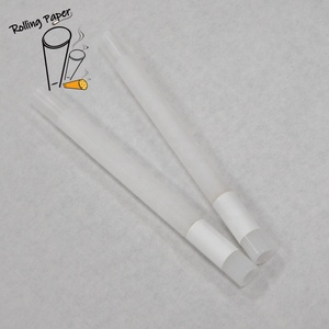 Customized 109MM98MM84MM filter glass cone unbleached rice paper tube can print your brand - Product Image 6