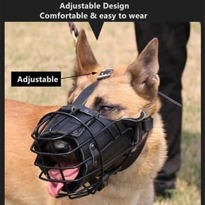 <span class=keywords><strong>Bozal</strong></span> Táctico para Perros Medianos y Grandes, para Entrenamiento de Fuerzas Policiales Especiales K9, Protección Contra Mordeduras de Atravesamiento, Suministros de Entrenamiento Canino - Product Image 2
