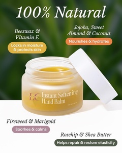 Crème pour les mains adoucissante instantanée Lance OEMODM Organics avec beurre de karité, jojoba, rose musquée et miel pour une hydratation longue durée - Product Image 1