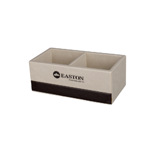 Porta bustina in pelle con Logo personalizzato in camera d'albergo di alta qualità - Product Image 1