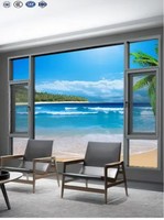 Ventanas y Puertas Corredizas de Aluminio Modernas para Exteriores con Función Insonorizante