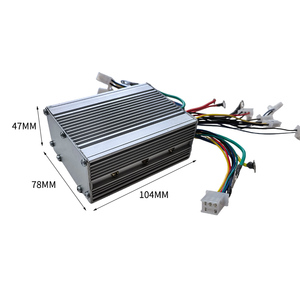 Controller Motore Brushless Gearless Dual-Drive 60V 750W per Bici Elettrica Scooter, in Lega di Alluminio, Controllo a Onda Sinusoidale, Smart Lithium - Product Image 4