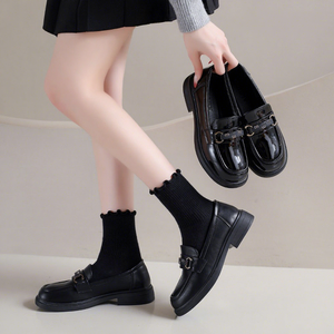 Nuove Scarpe da <span class=keywords><strong>Donna</strong></span> con <span class=keywords><strong>Tacco</strong></span> Basso e Suola Antiscivolo, Calzature Casual Dolci e Sportive per il Pendolarismo - Product Image 5