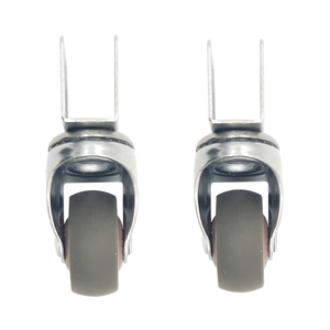 Roulettes pivotantes transparentes en PU à vente chaude, roulettes de déplacement de meubles en TPE - Product Image 5