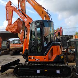 Mini pelle ZX50 ZX55 5 tonnes Excavatrice Hitachi d'occasion Excavatrice Hitachi ZX50U-2 puissante - Product Image 2
