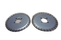 Mata Gergaji V-Grooving Berlian 120*2*25.4 30T |   Cakram Pemotong PCB V-Cut |   Pisau Presisi Tinggi untuk Mesin Pemotong PCB