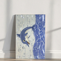 200x300mm Marine Life Inspired Oceanic Cuisine Salle de bain Sol Mur Texturé Antidérapant Carreaux de porcelaine décoratifs