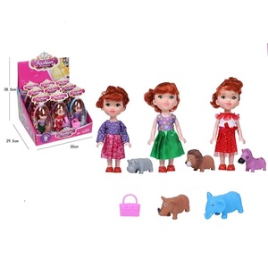 Set di Gioco con Piccole Bambole in Plastica a Forma di Uovo per Bambine - Product Image 1