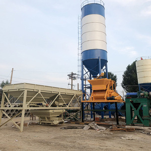 Centrale à béton sec haute performance 60 m³/h, mélangeur à double arbre marque Sinoma, nouveau convoyeur à vis, silo à ciment, roulement de boîte de vitesses - Product Image 6