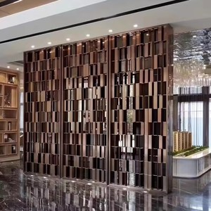 Trung Quốc sang trọng duy nhất lớn bảng điều khiển phòng phân vùng Divider khối trượt phòng di động màn hình Divider đồ nội thất - Product Image 1